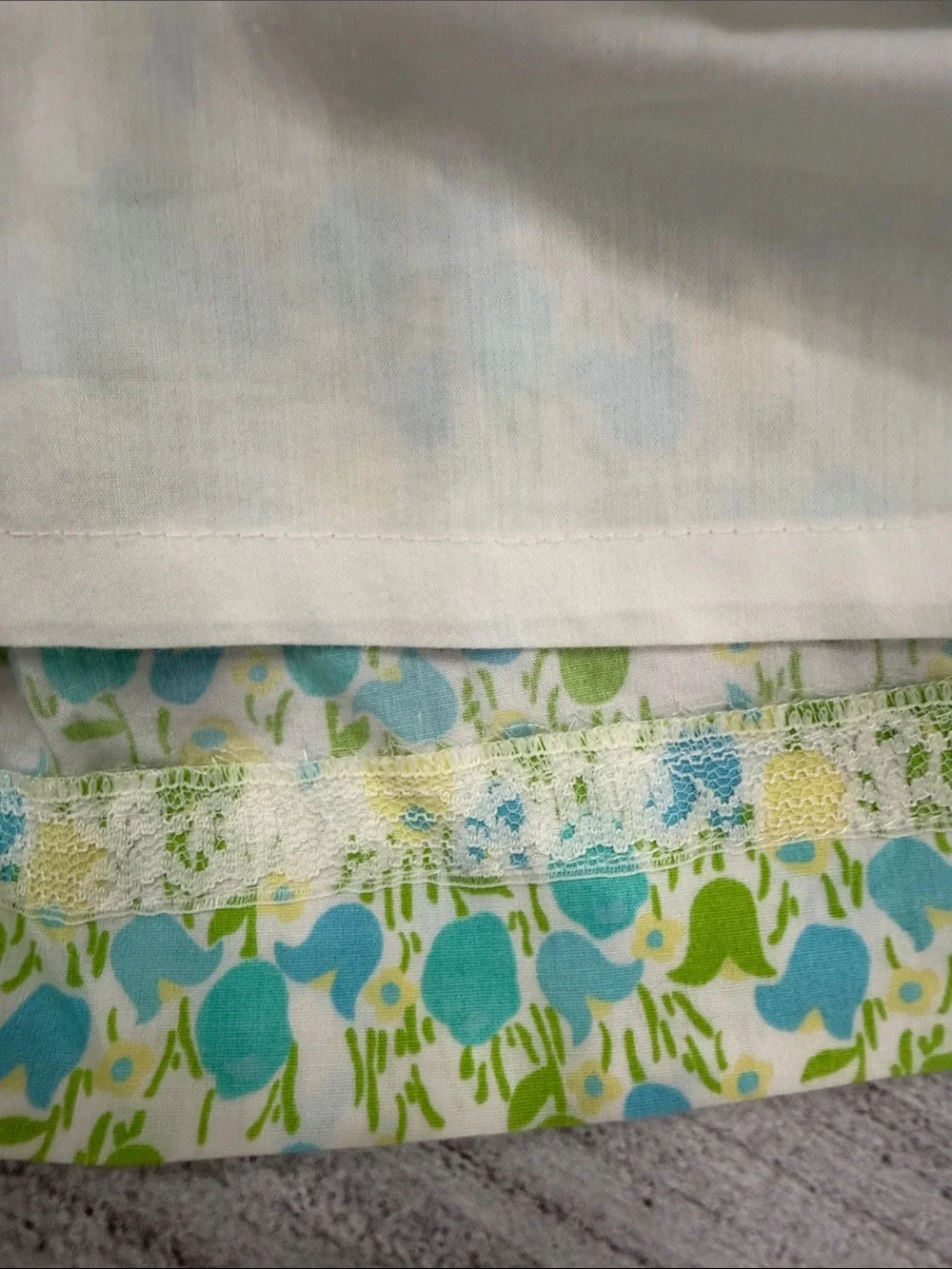Lilly Pulitzer Women's Size 10 Blue Green Floral Sleeveless Fit & Flare Sundress - Picture 5 of 5